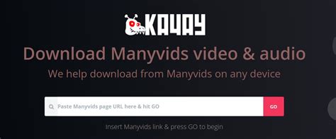 manyvids video downloader|Top 11 Manyvids Downloaders to Get Manyvids Downloads for。